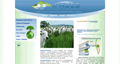Desktop Screenshot of ipades.com.br